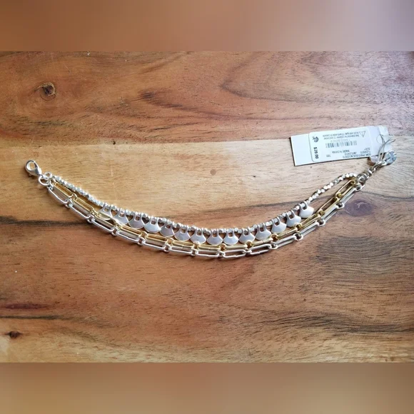 Lucky Brand 3 layer bracelet - Picture 2 of 3